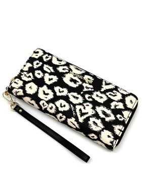 Michael Kors Large Continental Wallet Black Multi